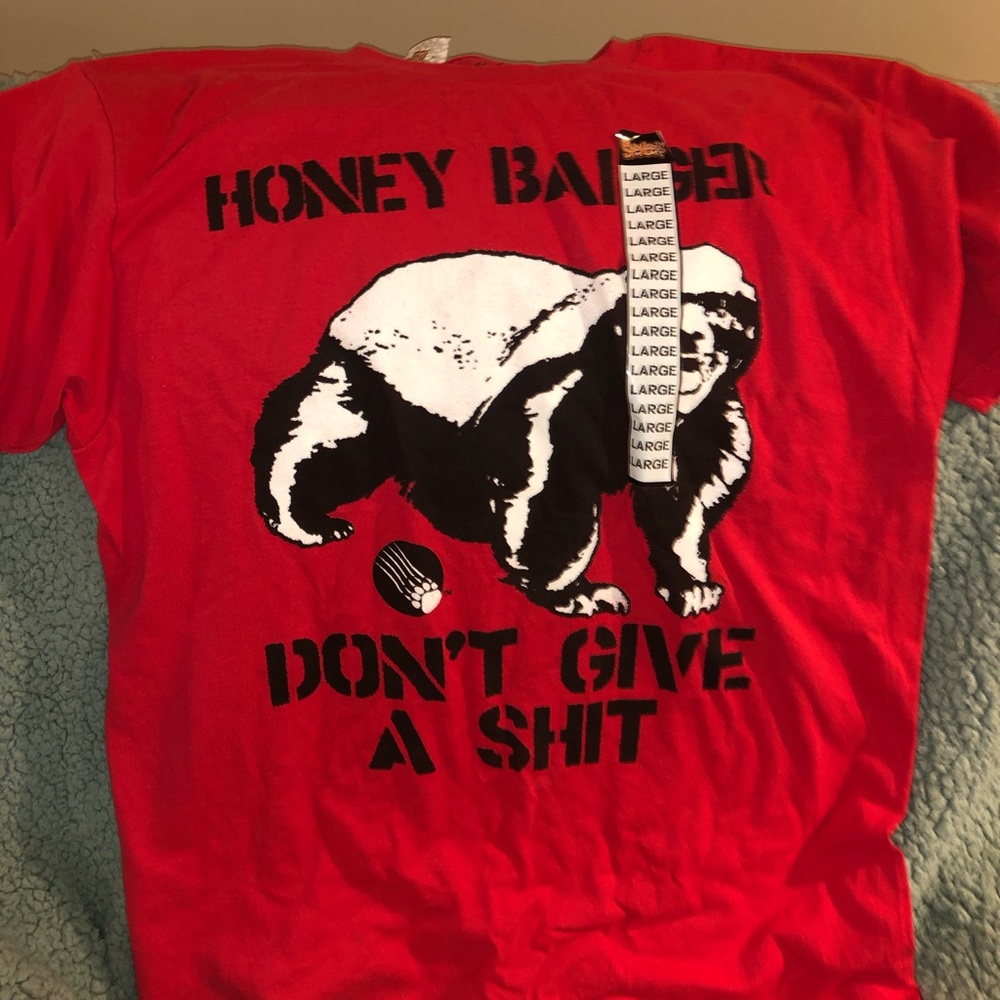 BNWT Honey Badger tshirt